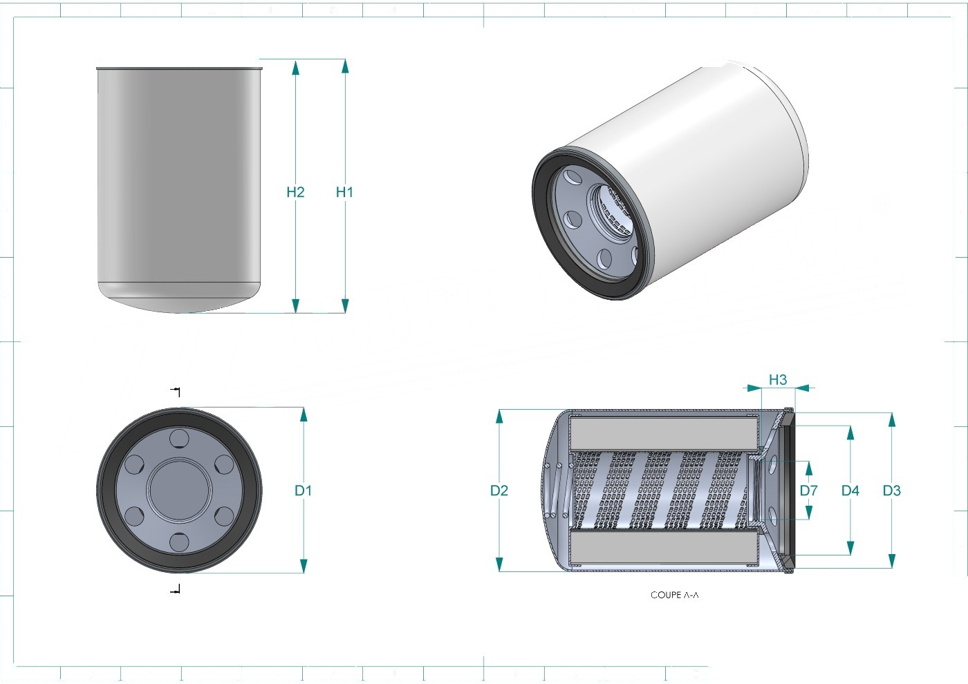 Disegno tecnico SN40608