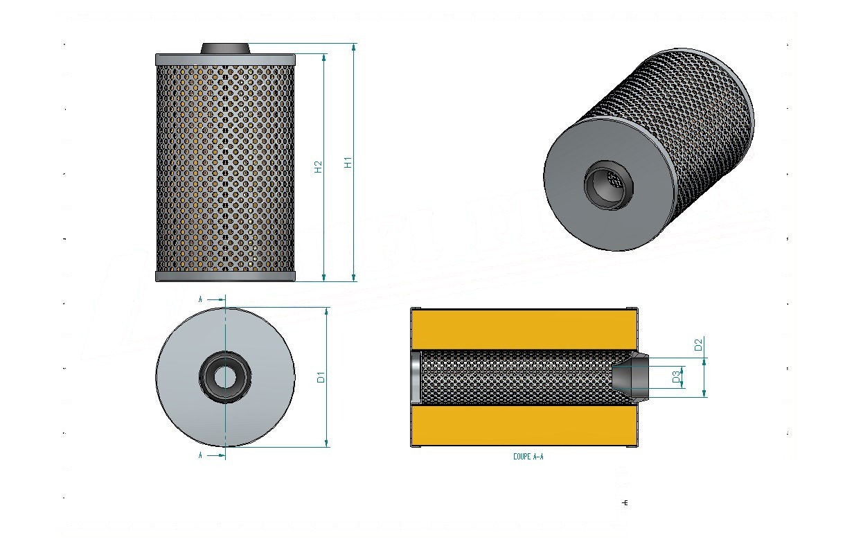 Schema tecnico SN40615