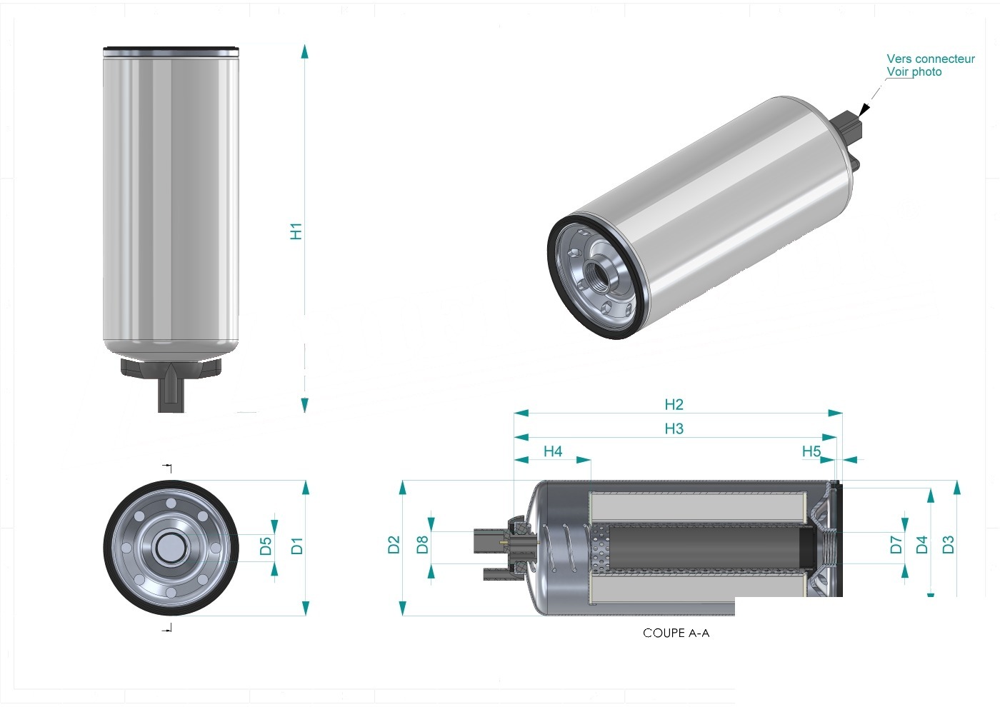 Disegno tecnico SN40625