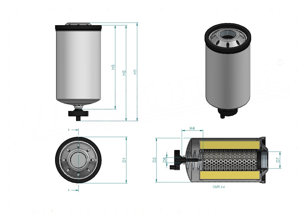 Disegno tecnico SN40645