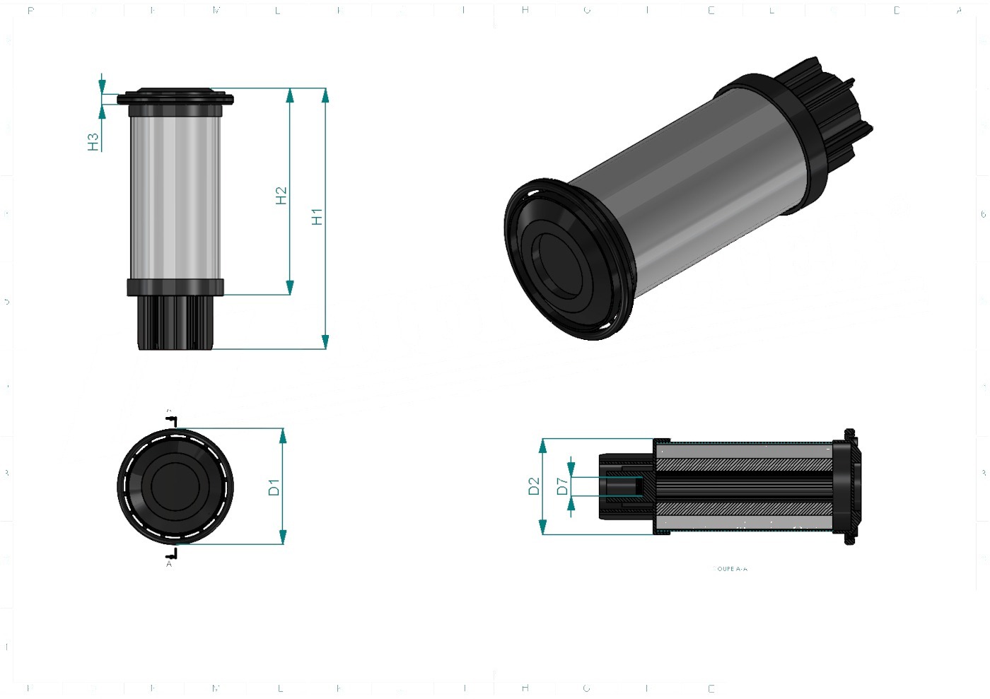 Schema tecnico SN40679