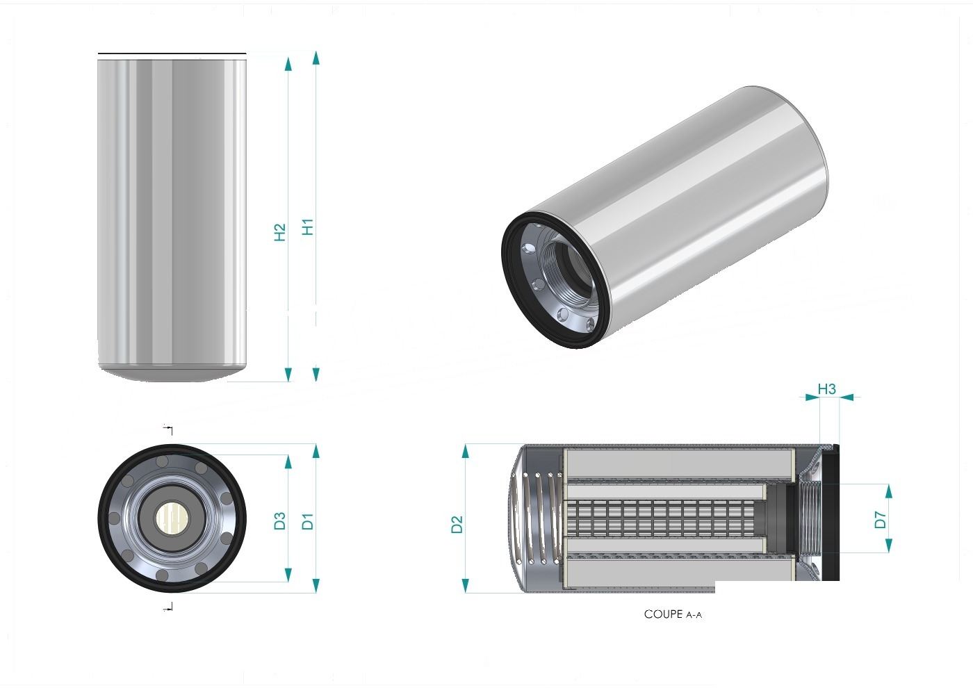 Schema tecnico SN40698