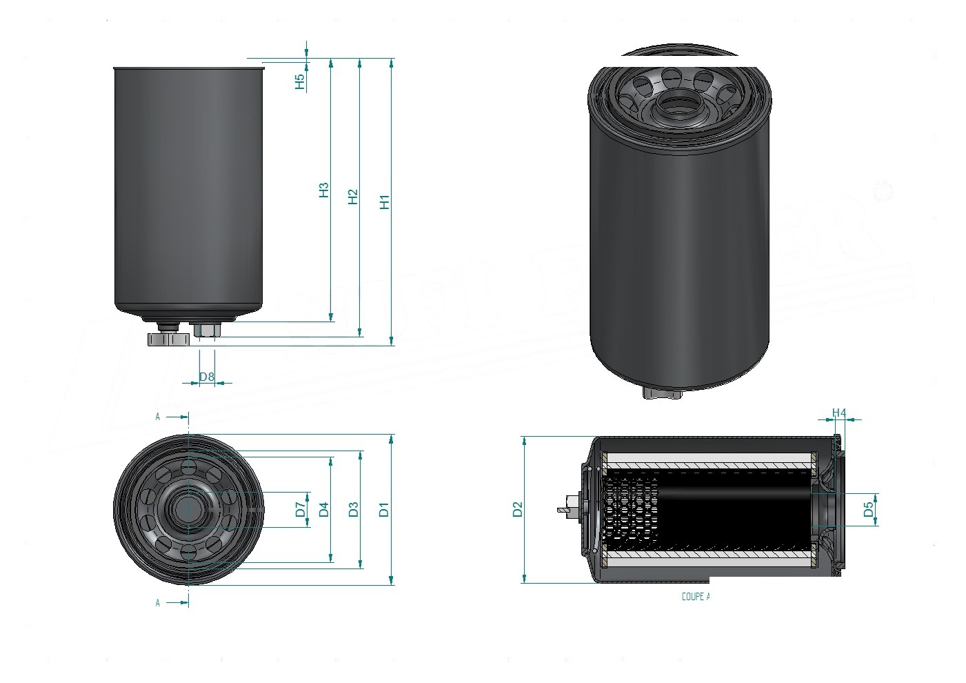 Disegno tecnico SN40728