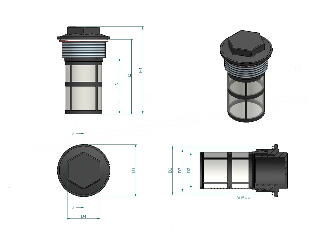Disegno tecnico SN40751