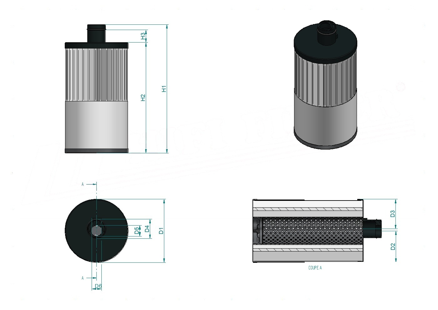 Disegno tecnico SN40761
