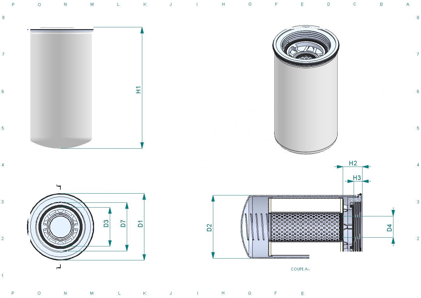 Schema tecnico SN40768
