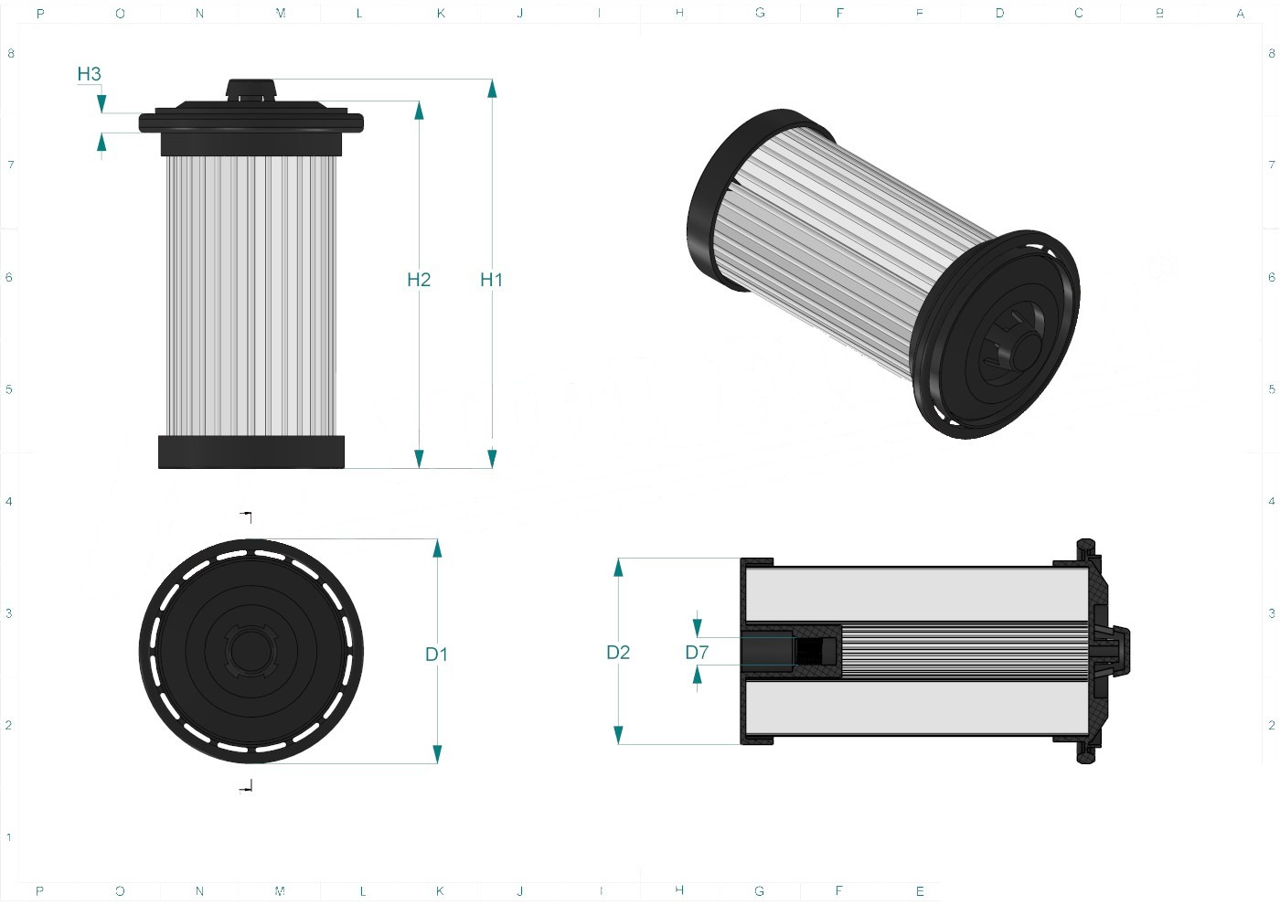 Disegno tecnico SN40791