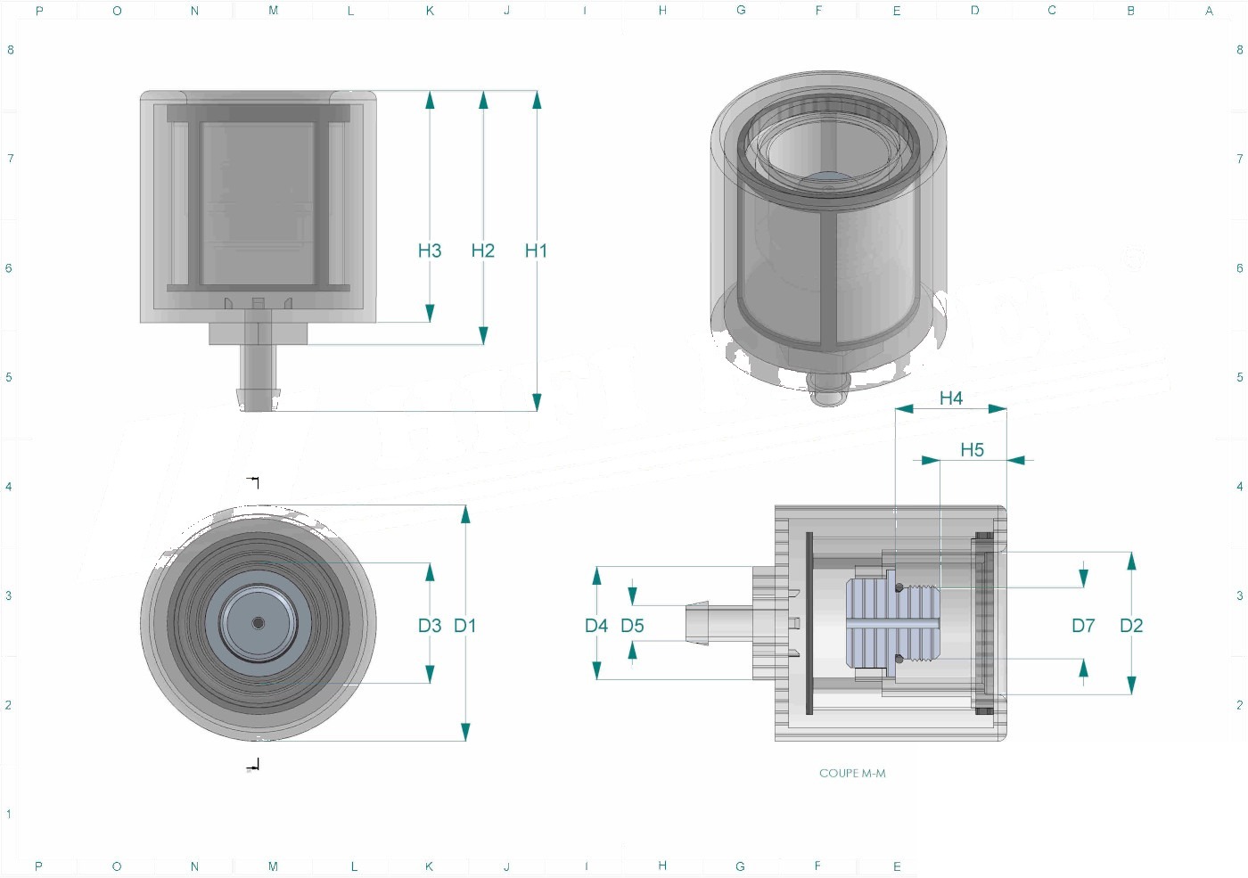 Disegno tecnico SN40792