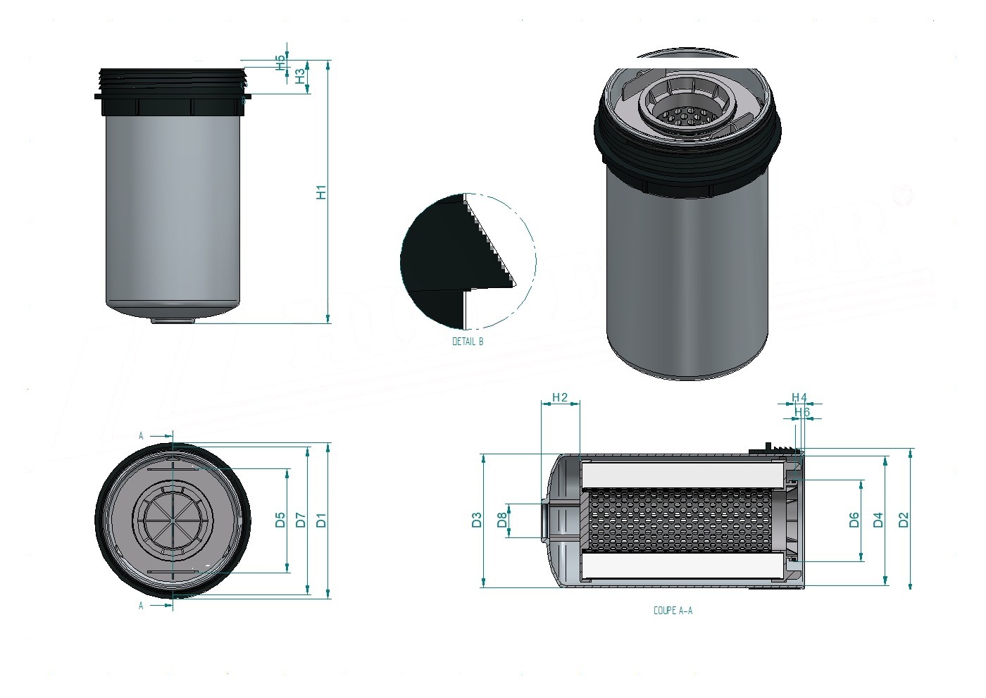 Schema tecnico SN40794