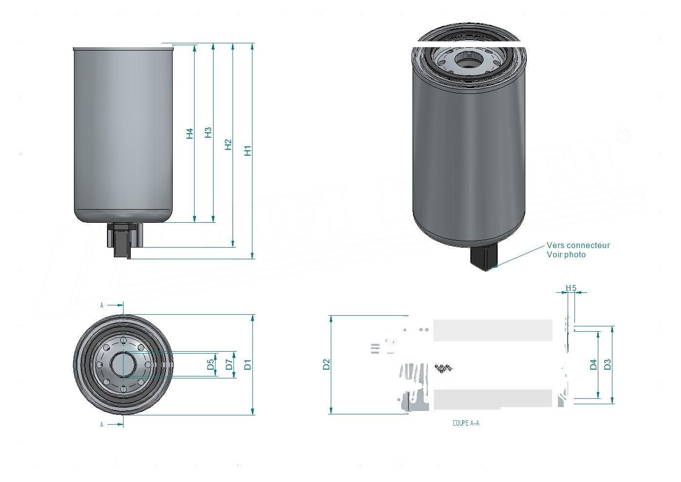 Disegno tecnico SN40798