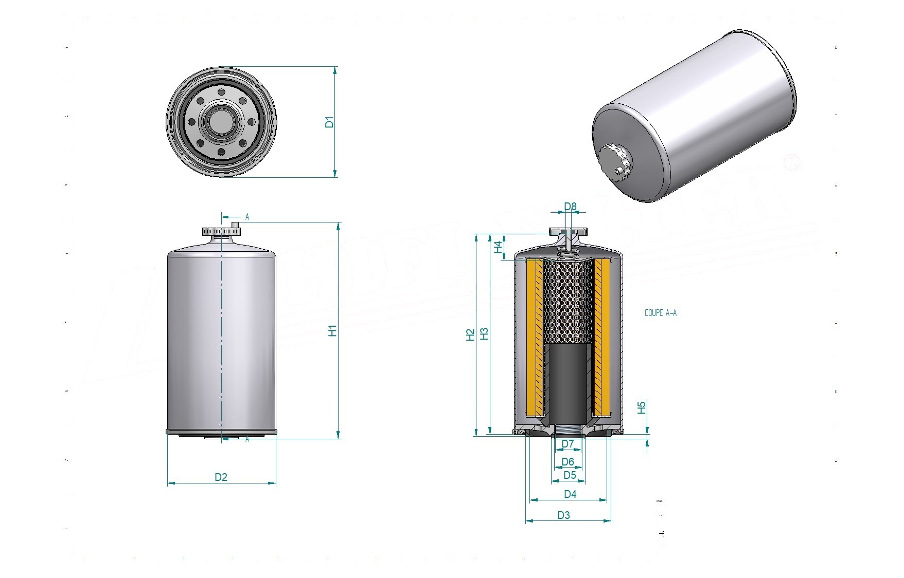 Disegno tecnico SN40801