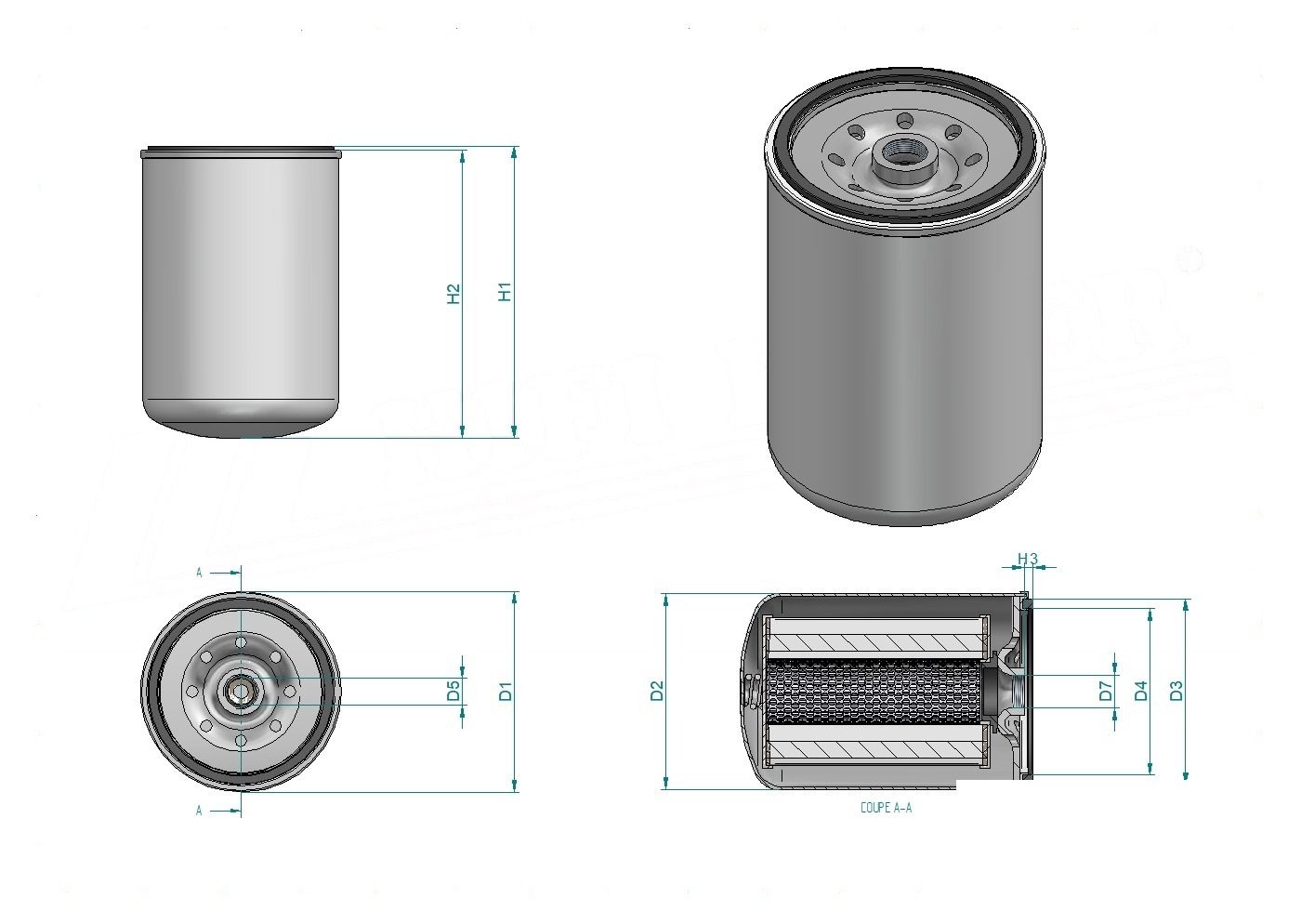 Schema tecnico SN40831