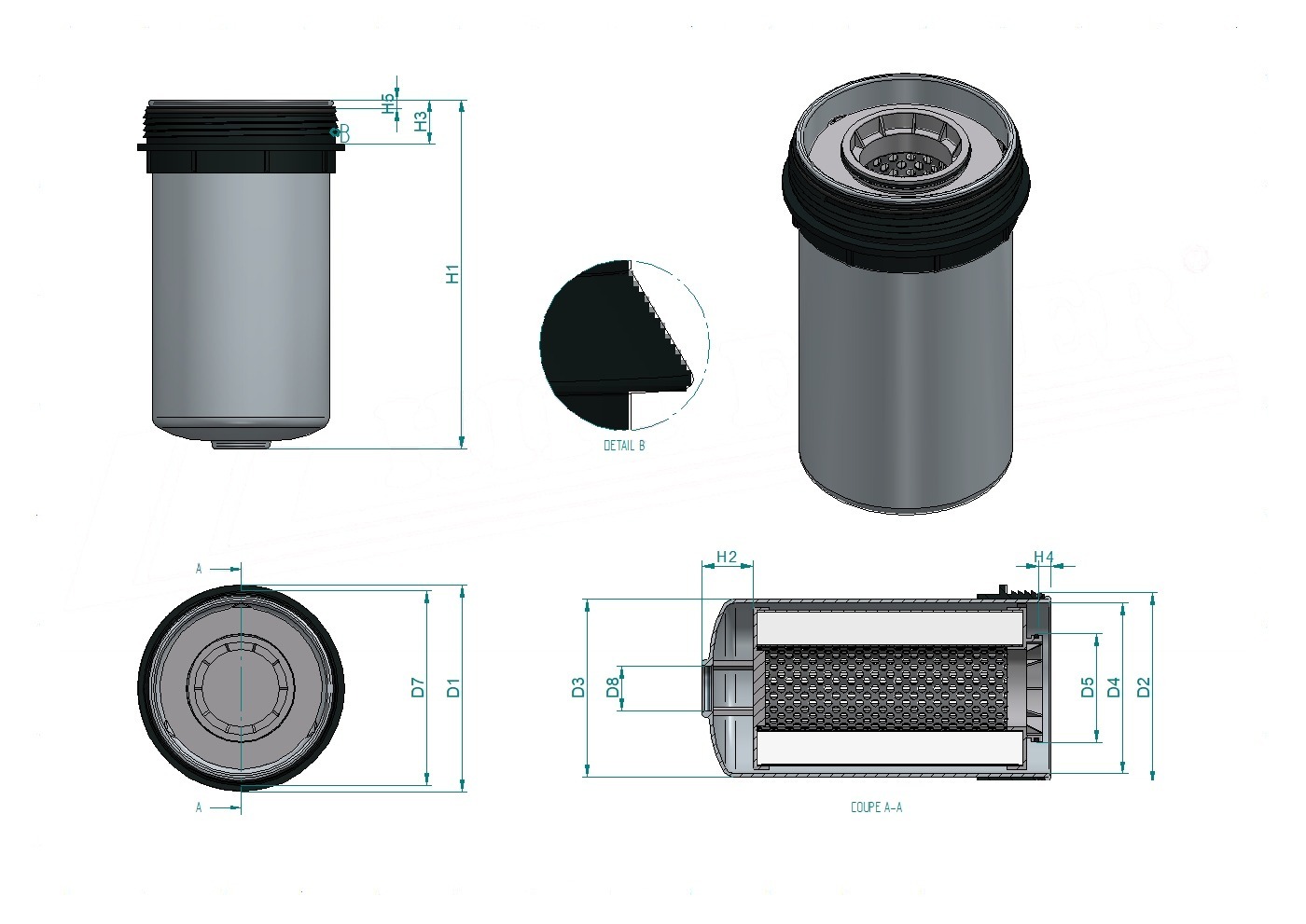 Disegno tecnico SN40833