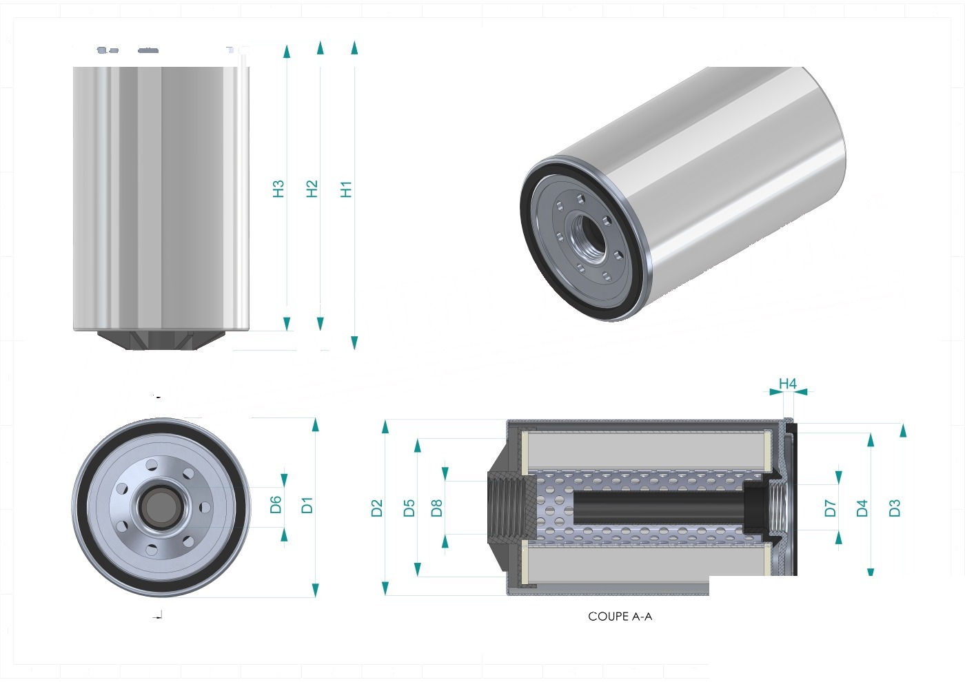 Disegno tecnico SN40907
