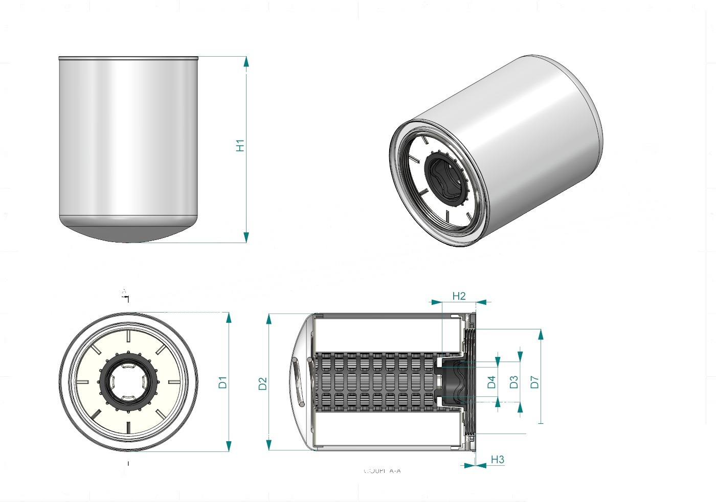 Schema tecnico SN40923