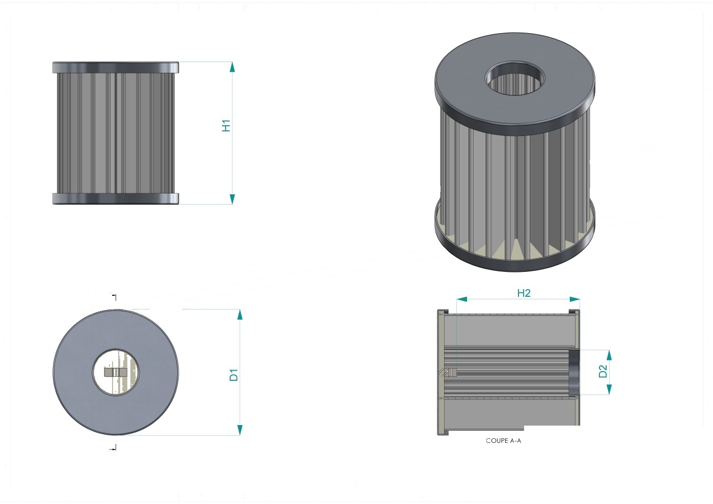 Disegno tecnico SN40935