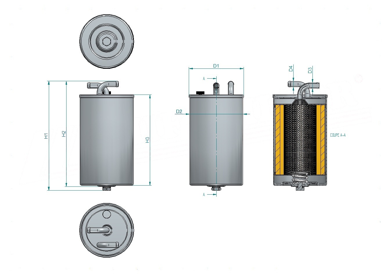 Disegno tecnico SN452