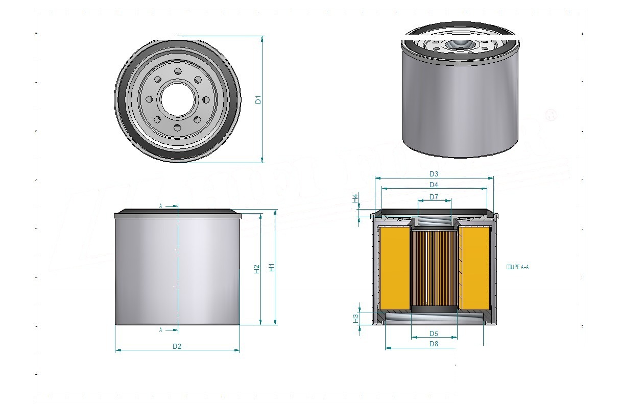 Disegno tecnico SN55009
