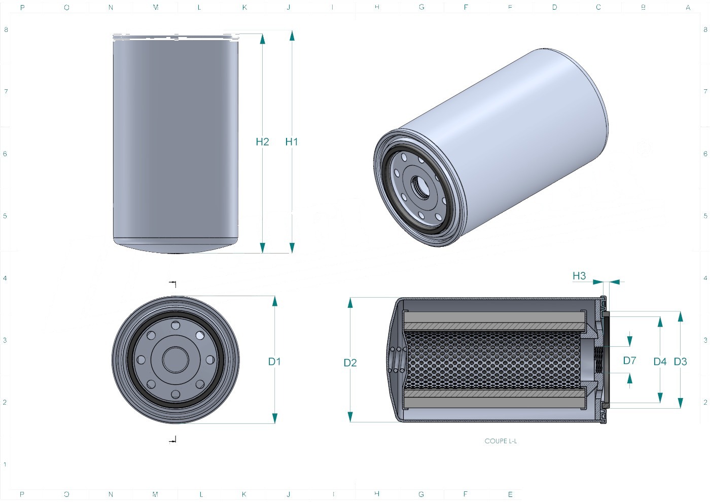 Schema tecnico SN55420