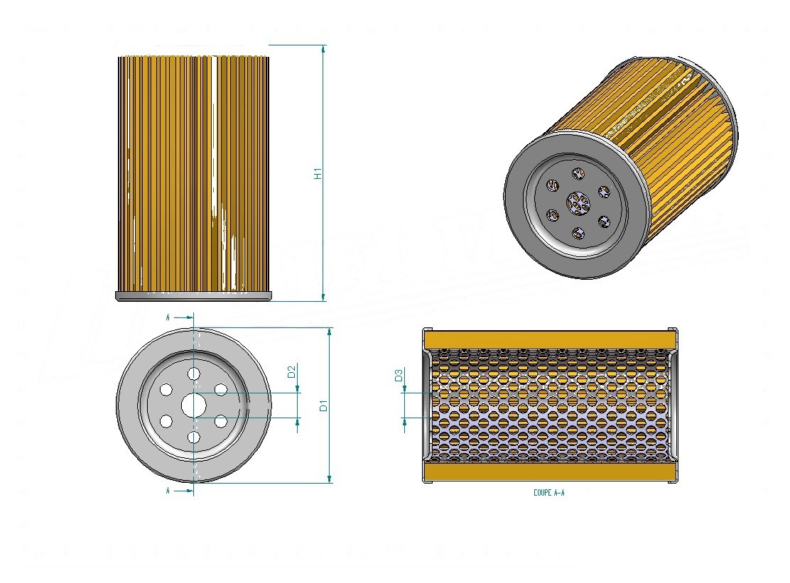 Schema tecnico SN55422