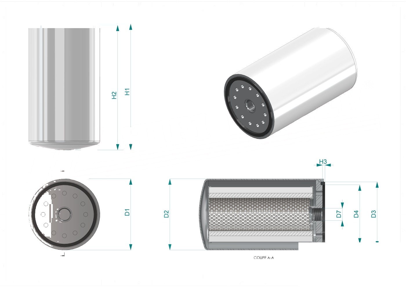 Disegno tecnico SN55424