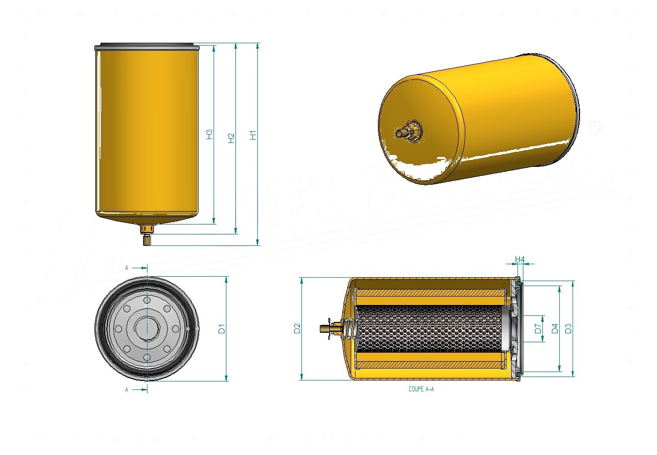 Disegno tecnico SN55443