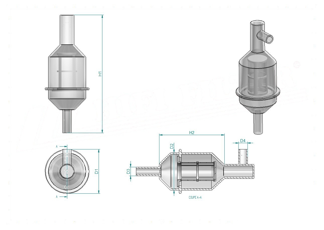 Schema tecnico SN70105