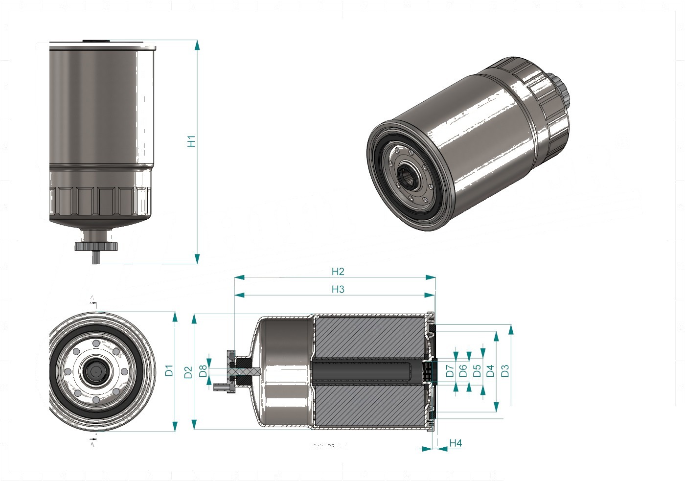 Schema tecnico SN70106