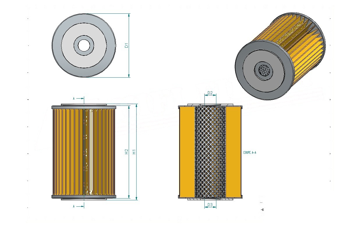 Schema tecnico SN70152