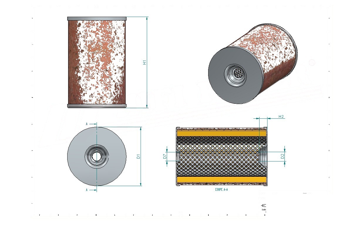 Schema tecnico SN70169