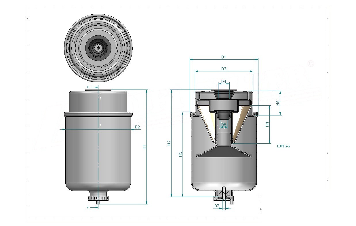 Schema tecnico SN70172
