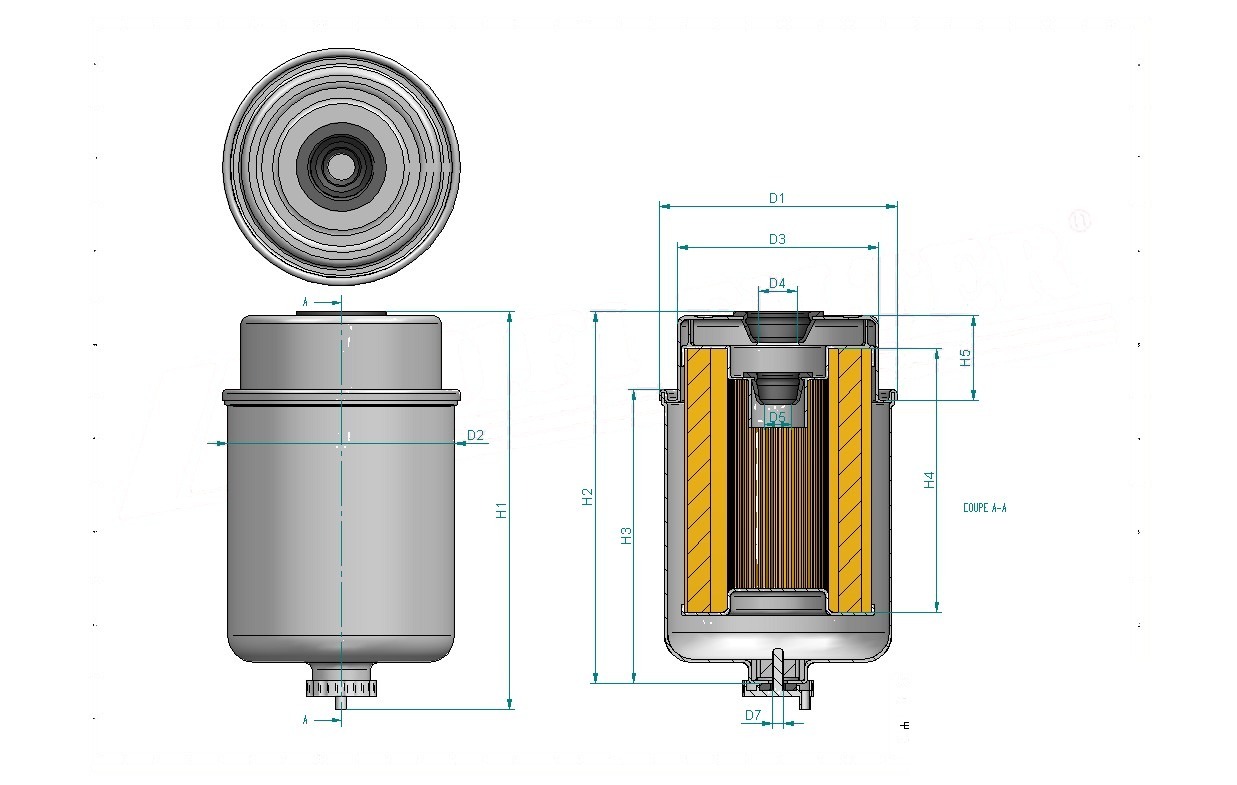 Schema tecnico SN70229