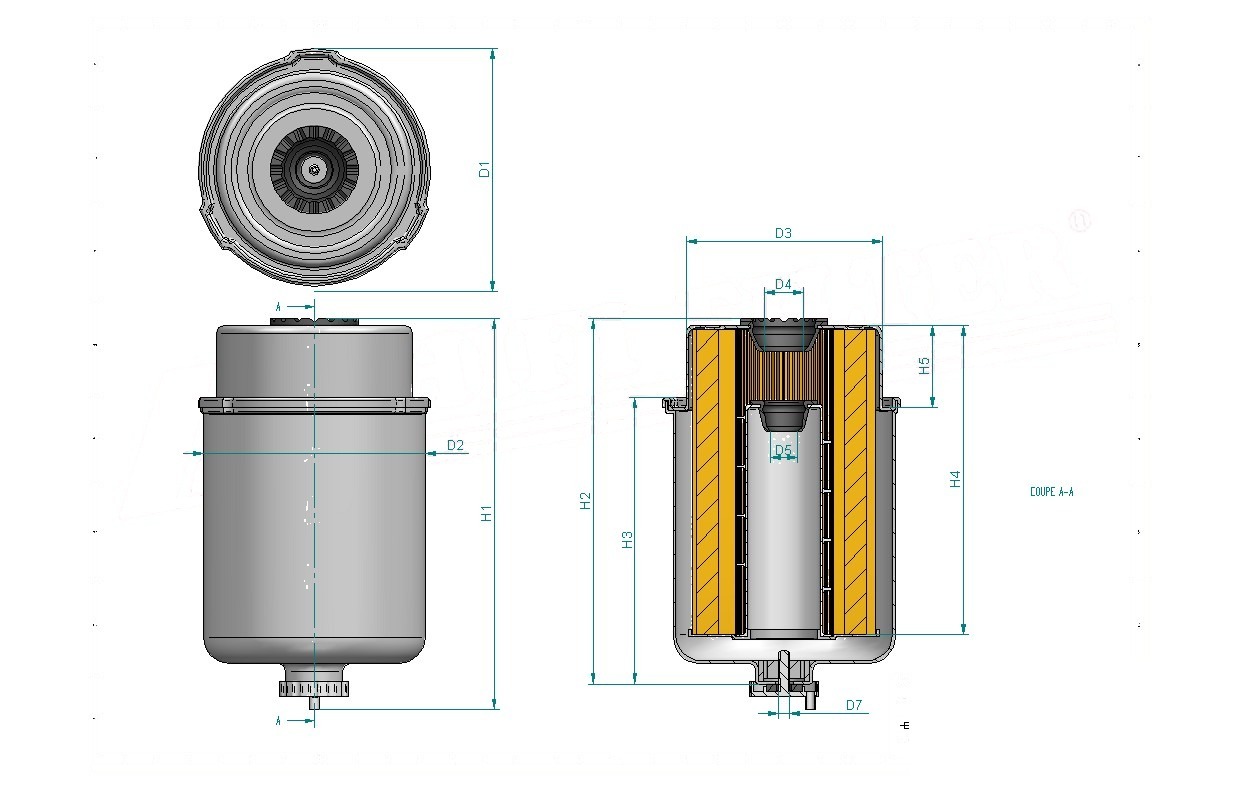 Schema tecnico SN70241