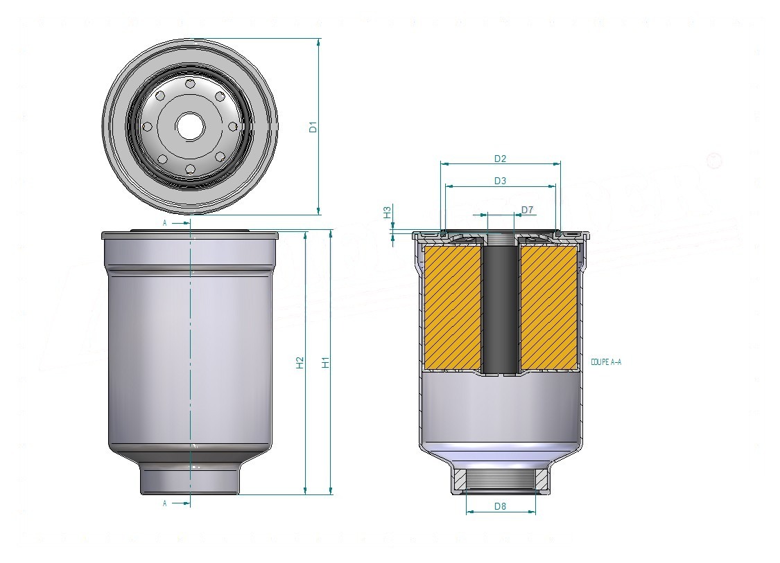 Schema tecnico SN70246