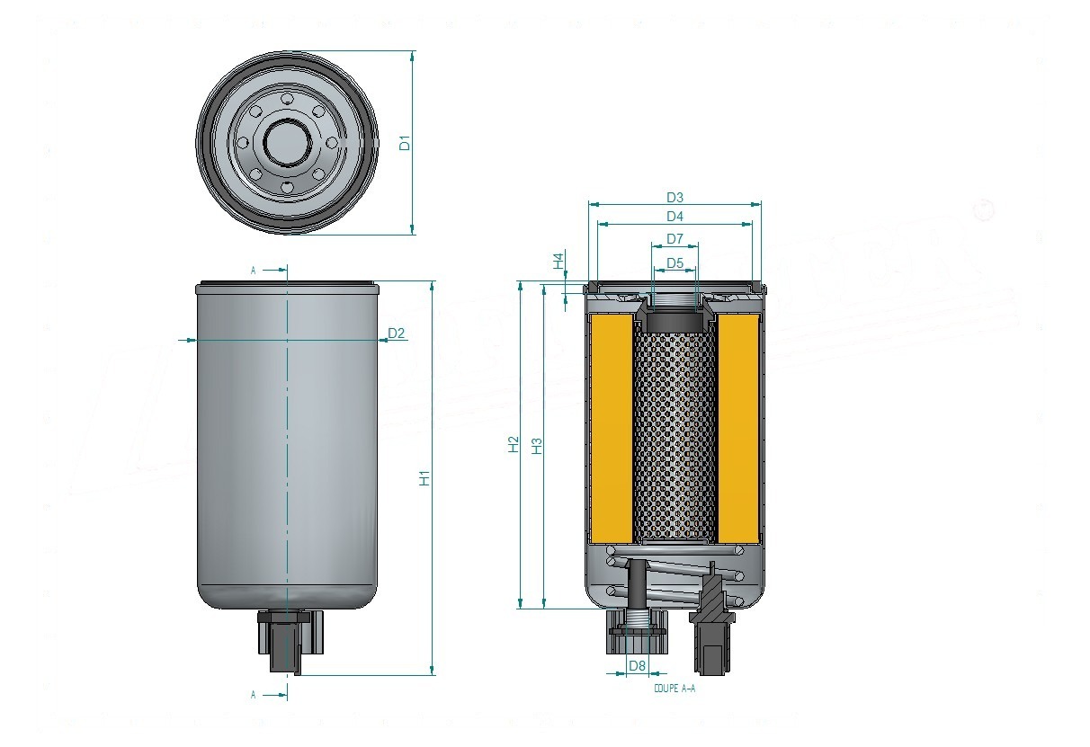 Schema tecnico SN70256