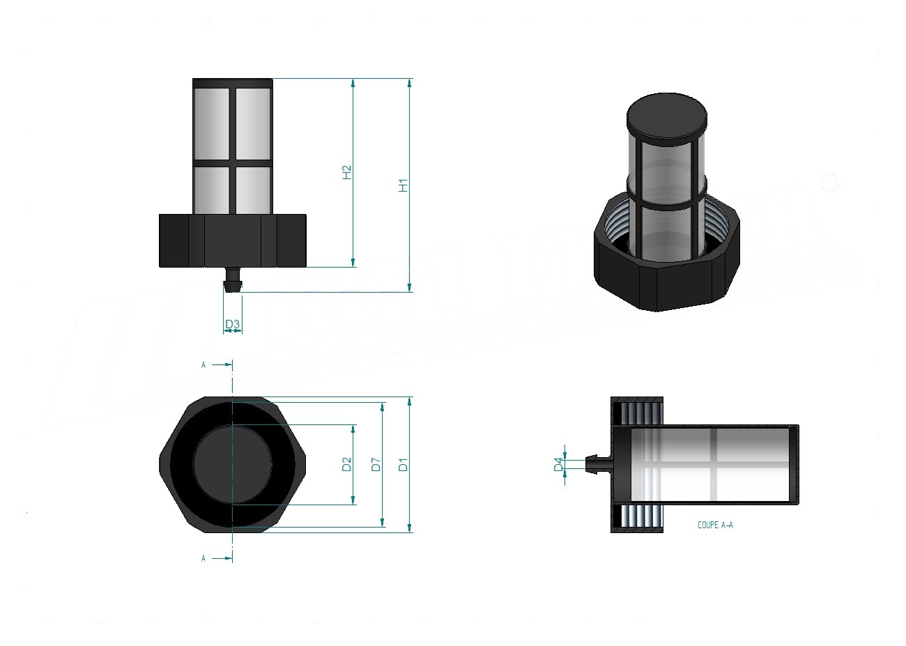 Disegno tecnico SN70422