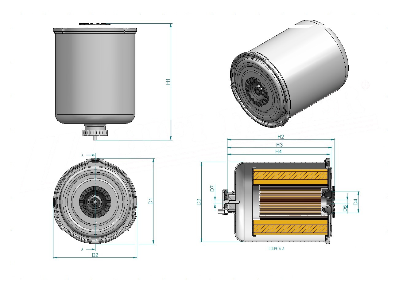 Disegno tecnico SN70427