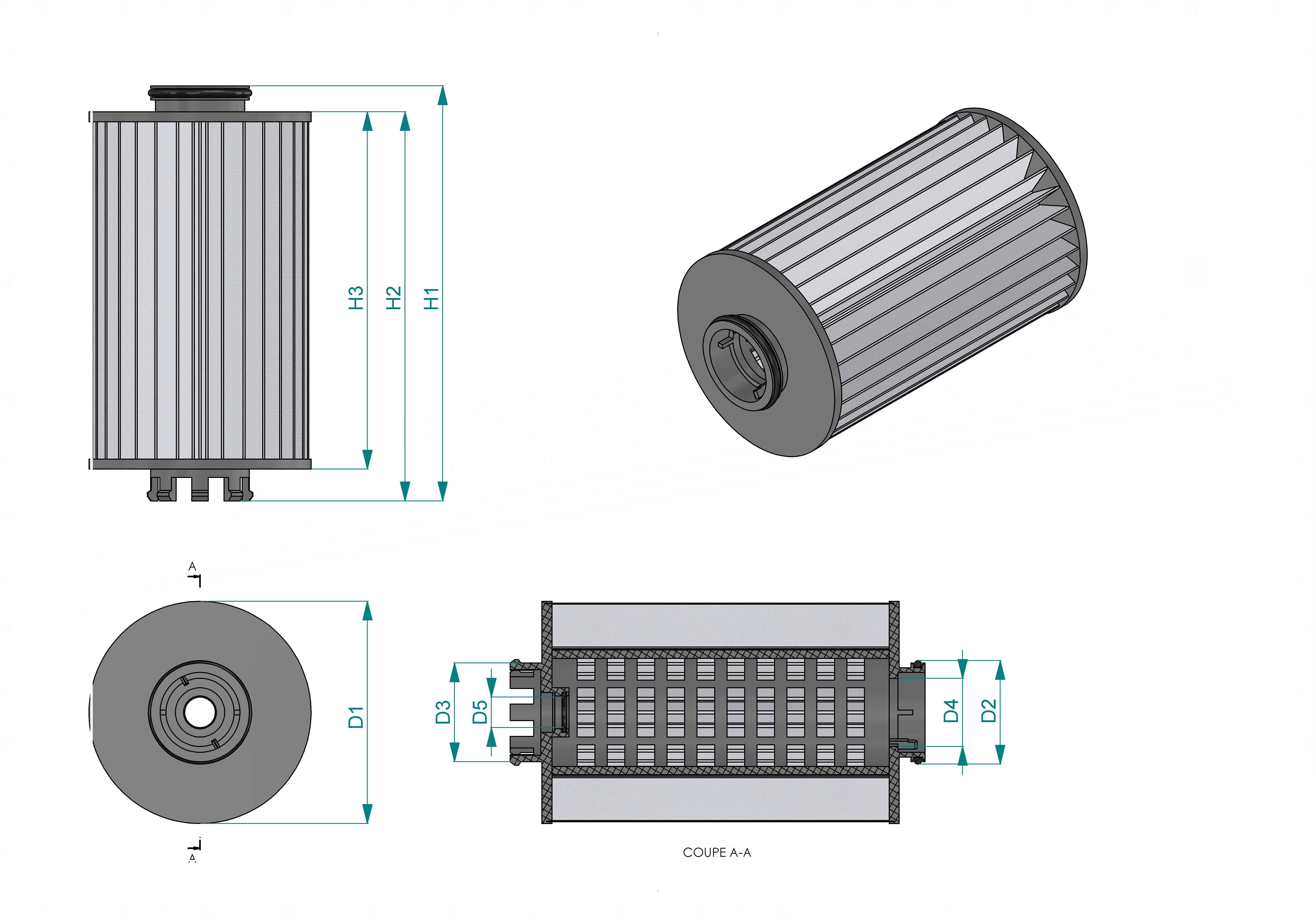 Schema tecnico SN70565