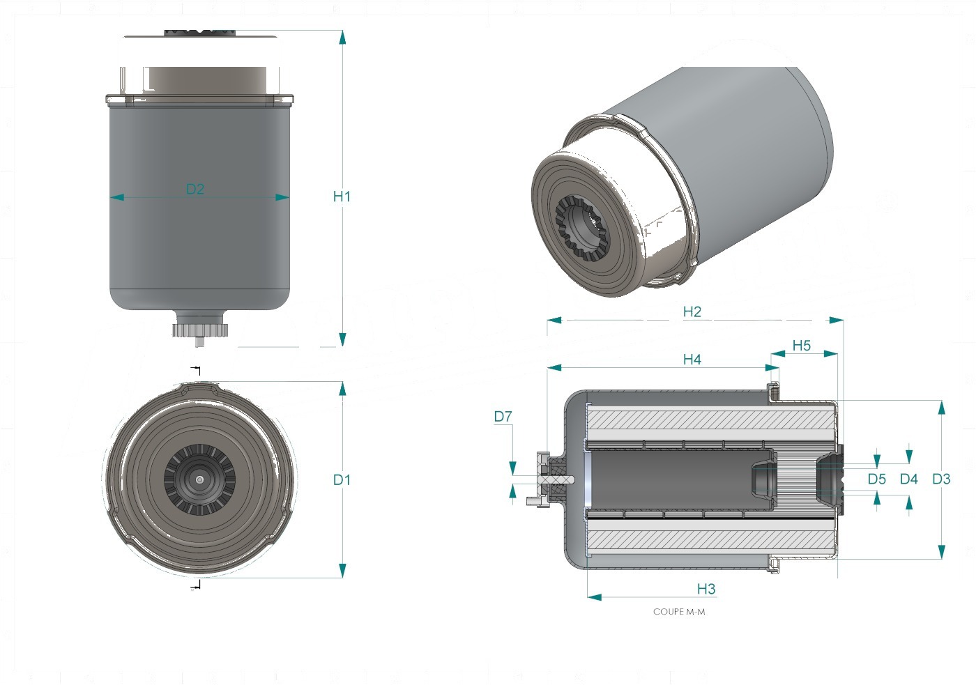 Schema tecnico SN70576