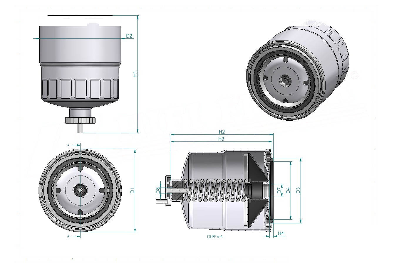 Schema tecnico SN80001