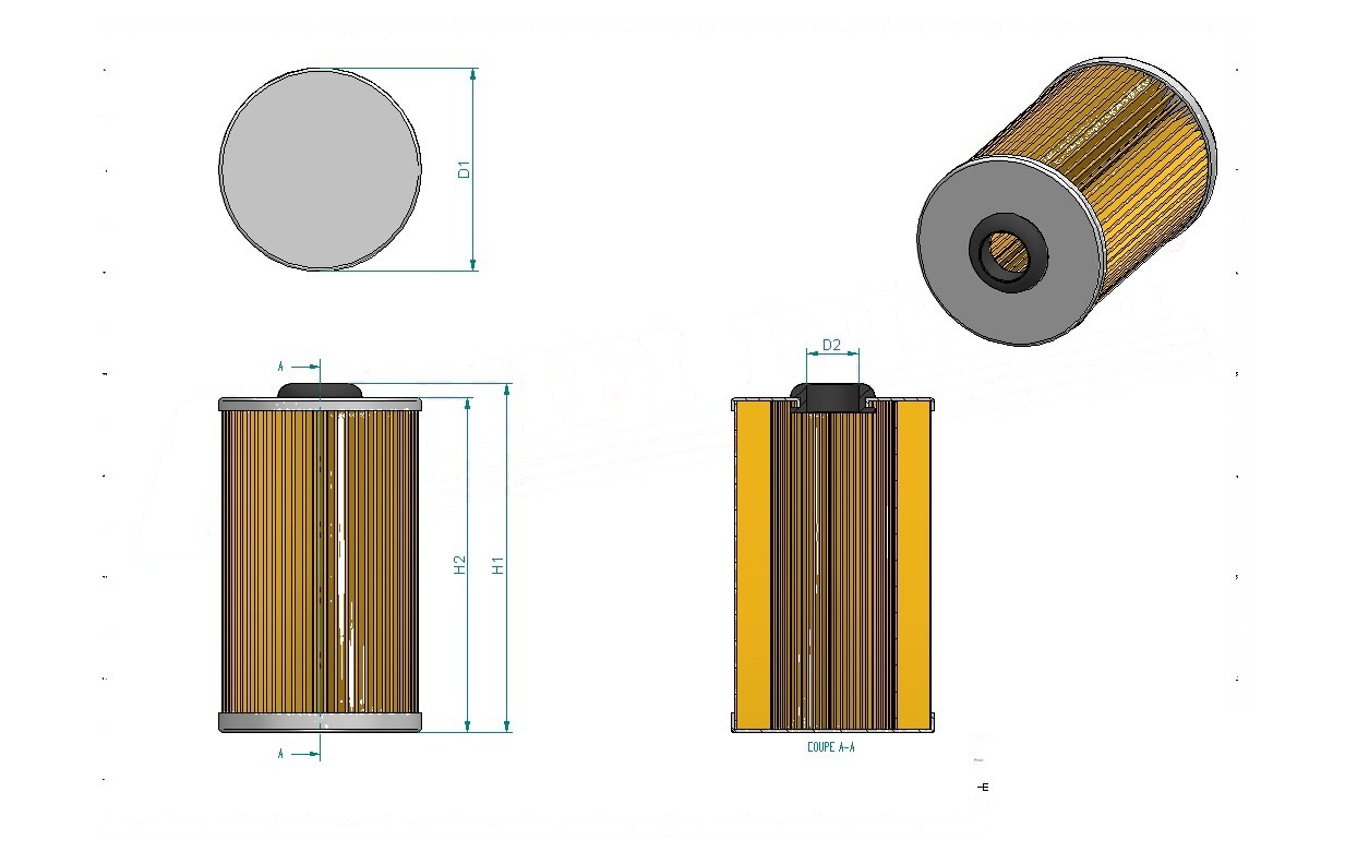 Disegno tecnico SN80015