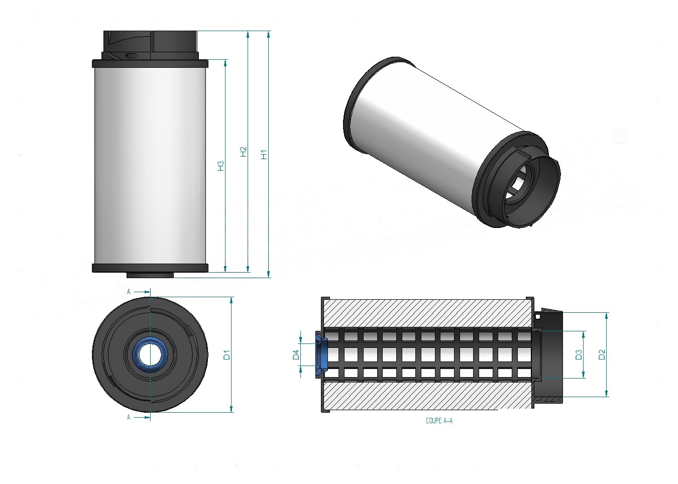 Schema tecnico SN80055