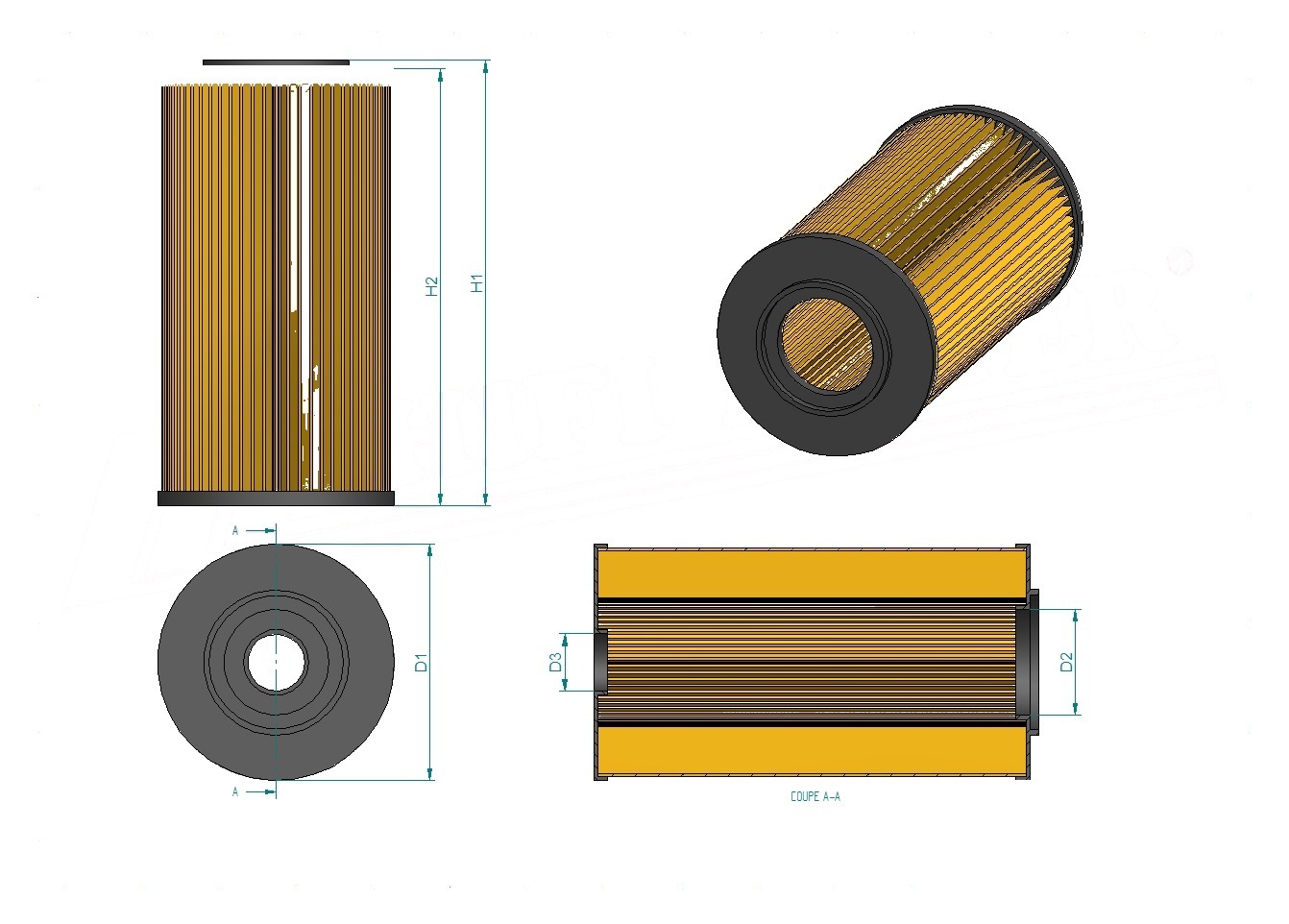 Disegno tecnico SN80504