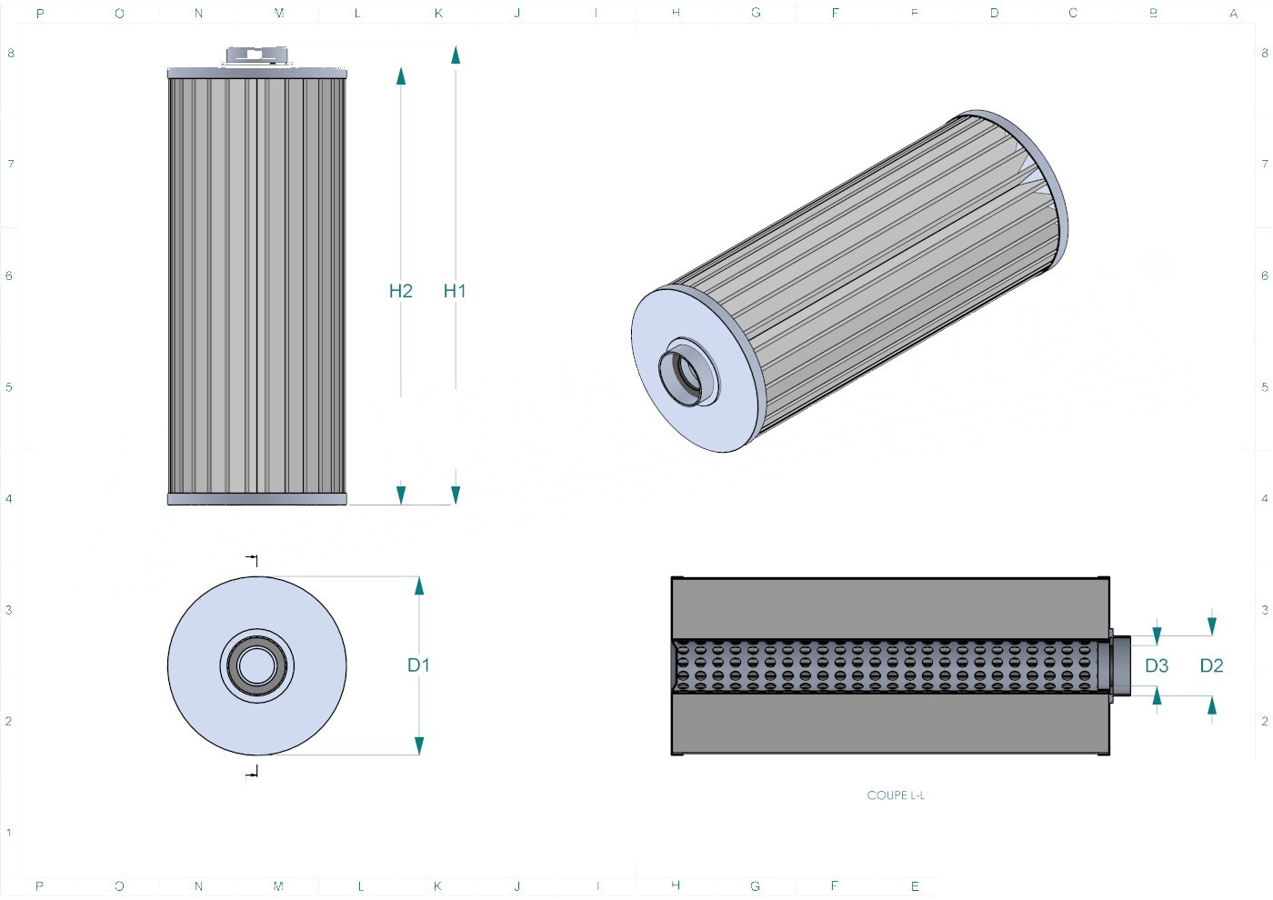 Disegno tecnico SN80554