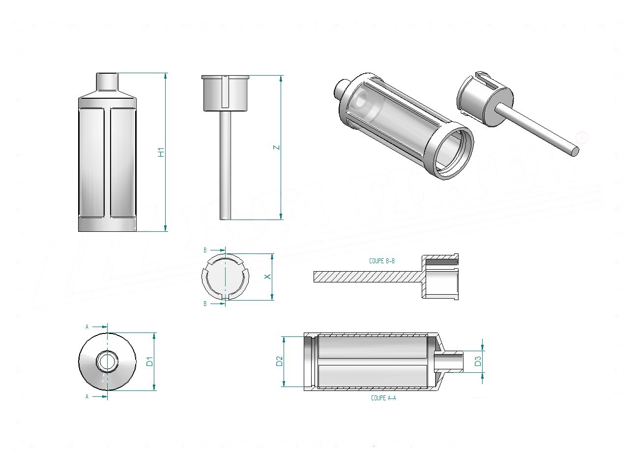 Disegno tecnico SN80606