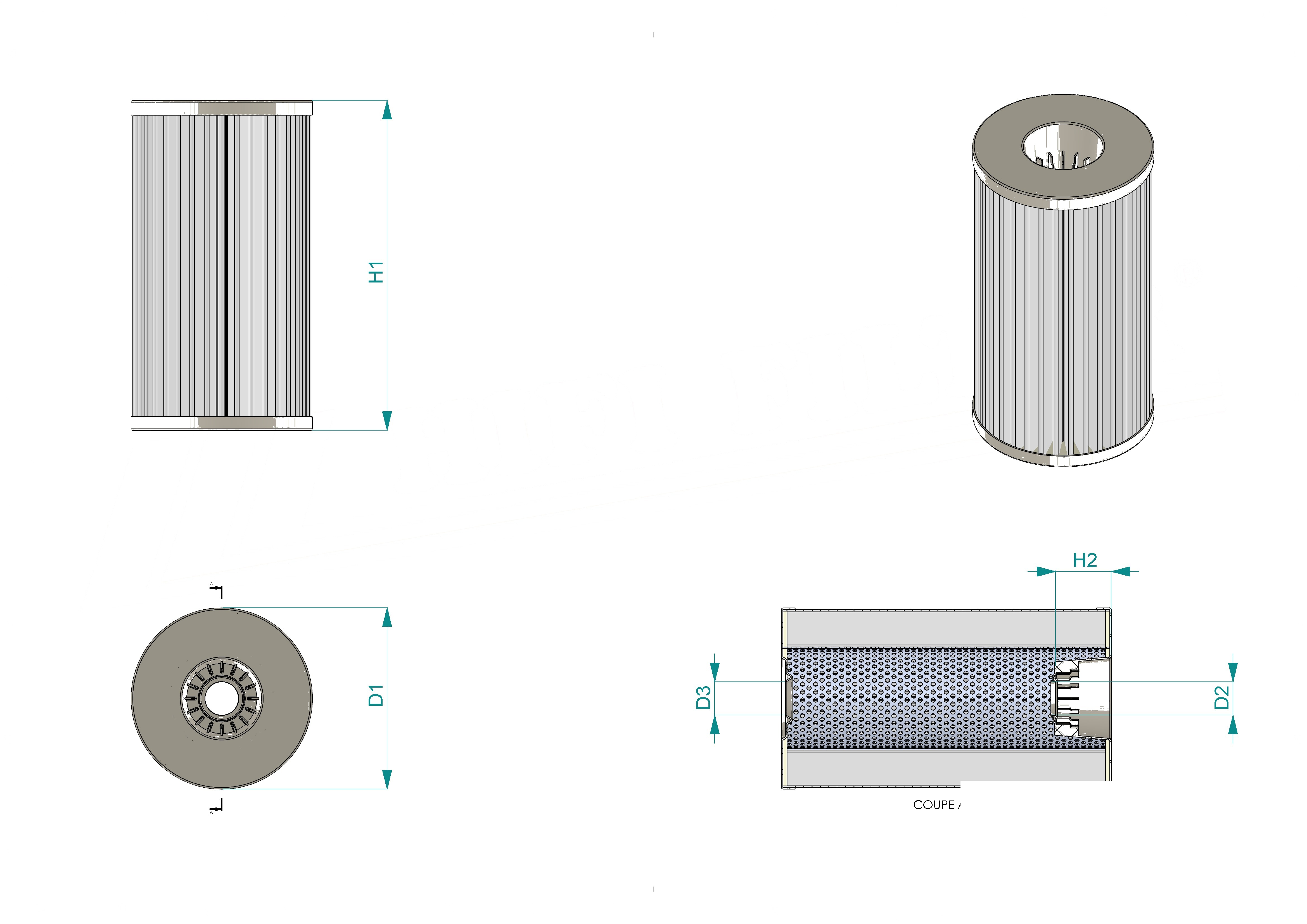 Schema tecnico SN920230