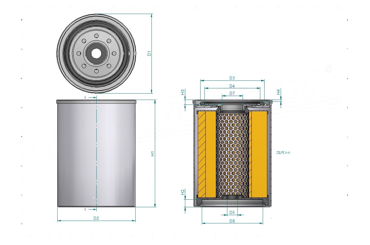 Schema tecnico SN920710