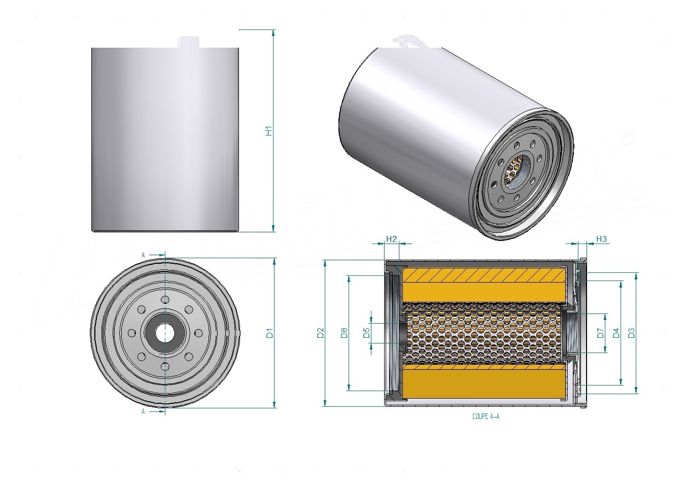 Disegno tecnico SN922230