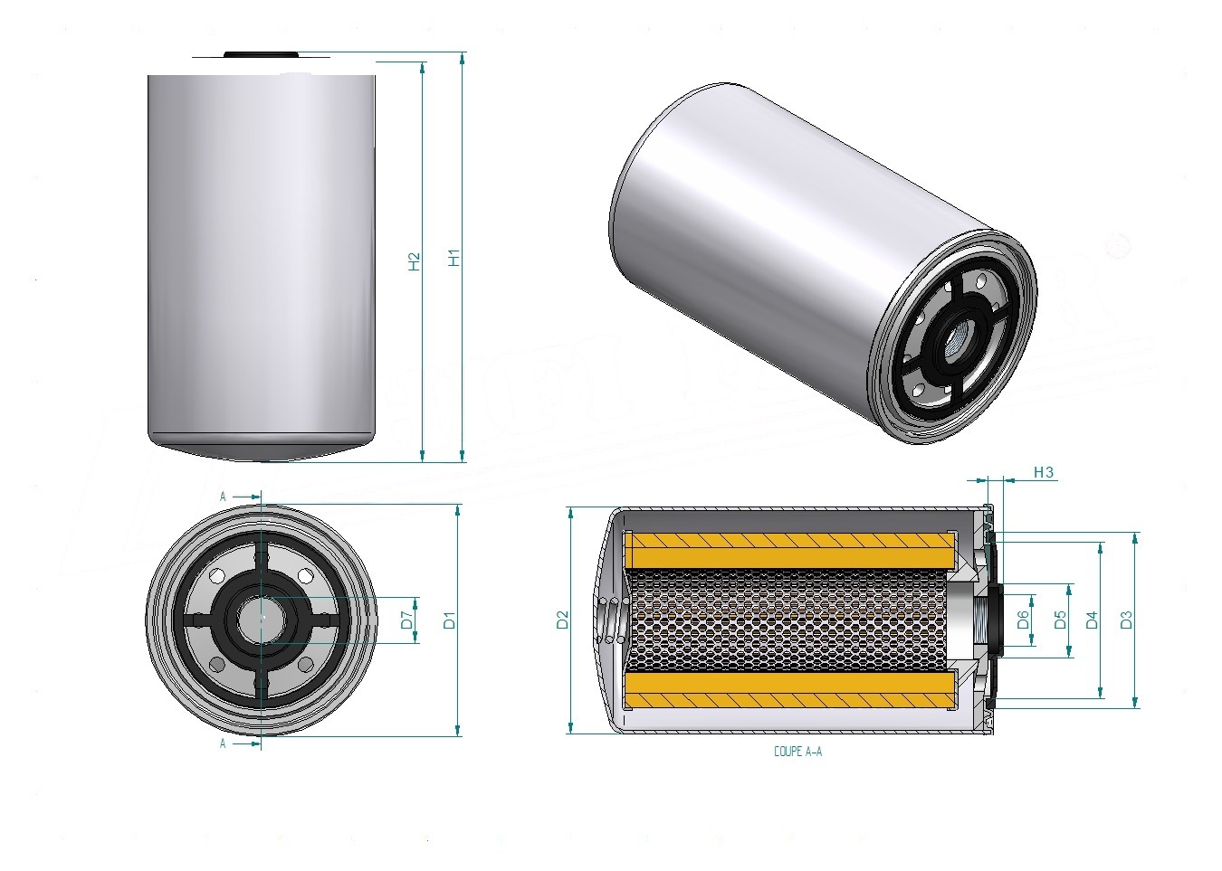 Disegno tecnico SN99111