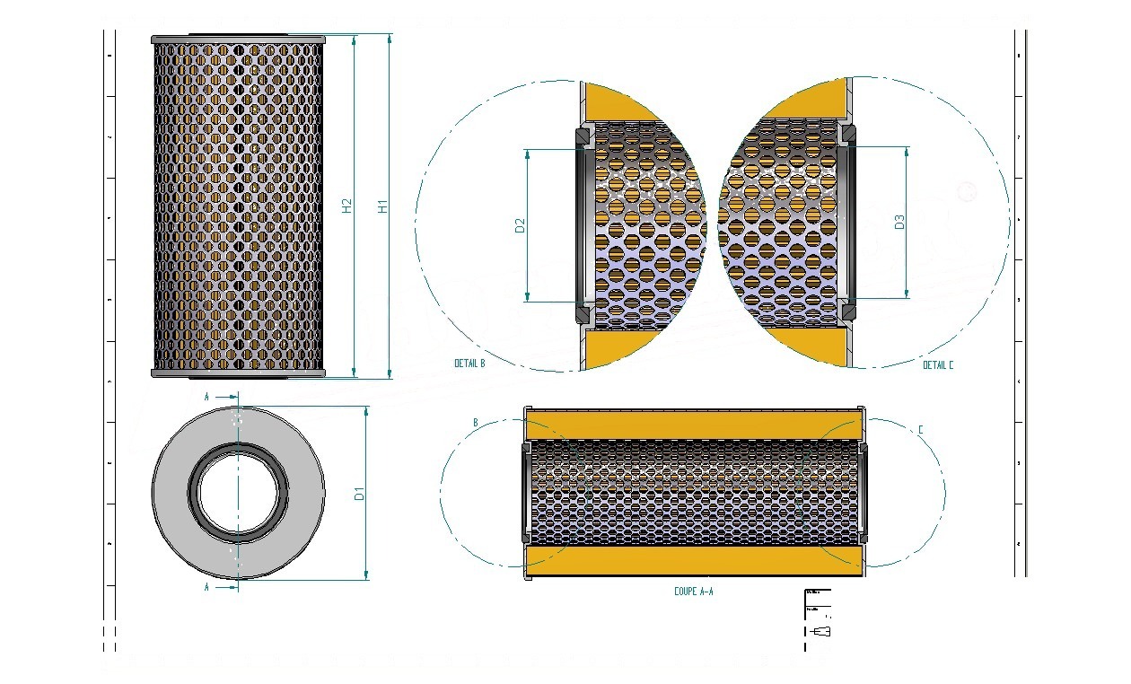 Disegno tecnico SO10145